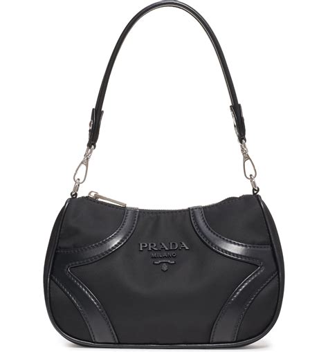 prada baguette bag leather|conscious prada nylon bag.